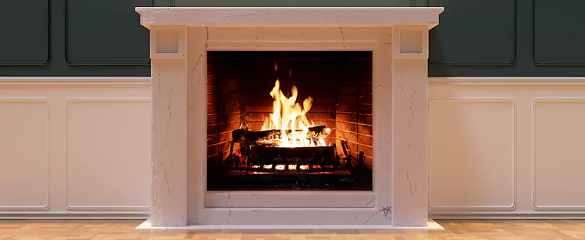 Decorative Electric Fireplace Installation in Ojus, Florida