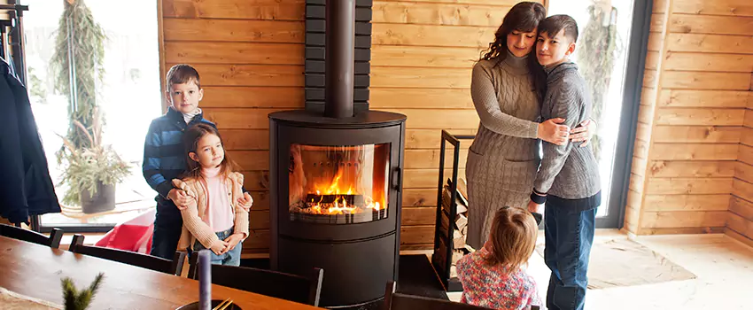 Morso Cast Iron Fireplace Insert Installation in Ojus, Florida
