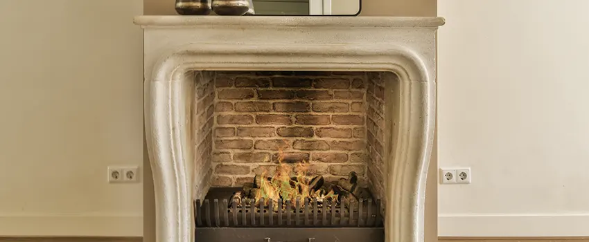 Vintage-style Fireplace Redesign in Ojus, Florida