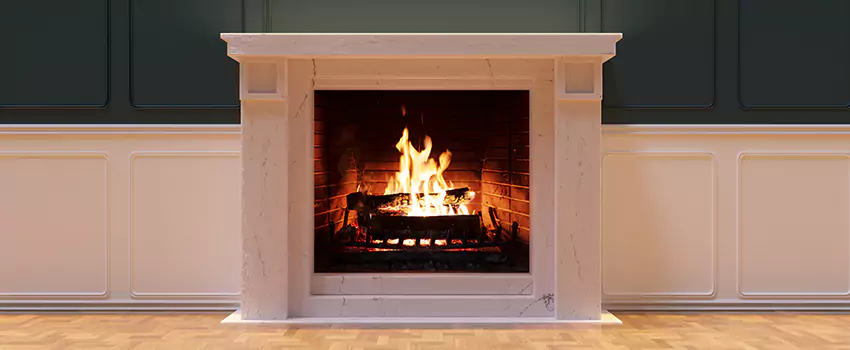 Open Flame Wood-Burning Fireplace Installation Services in Ojus, Florida